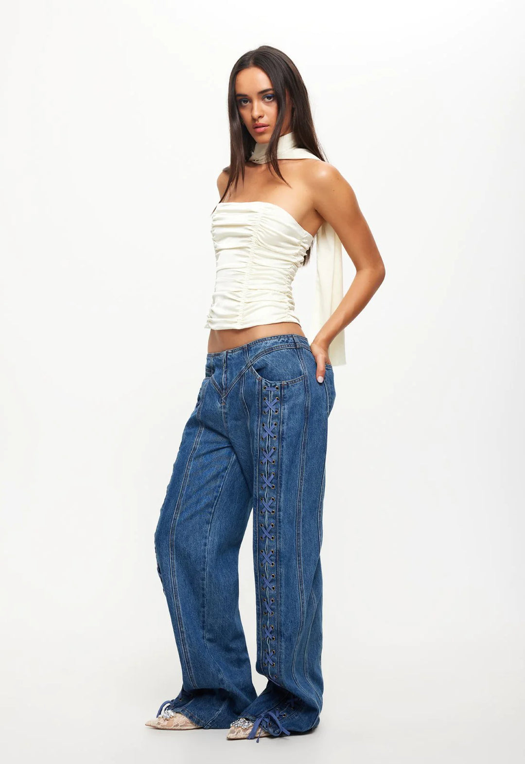 Lioness Island Bodice - Cornsilk