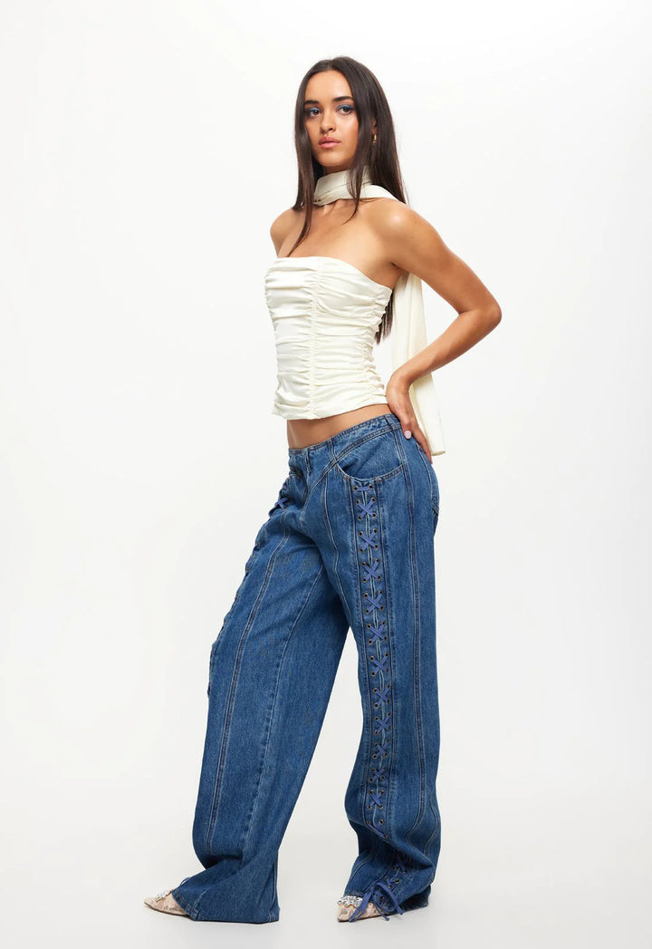 Lioness Island Bodice - Cornsilk