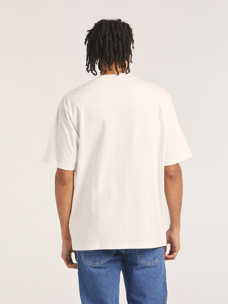 Lee Jeans Column Baggy Tee - Vintage White