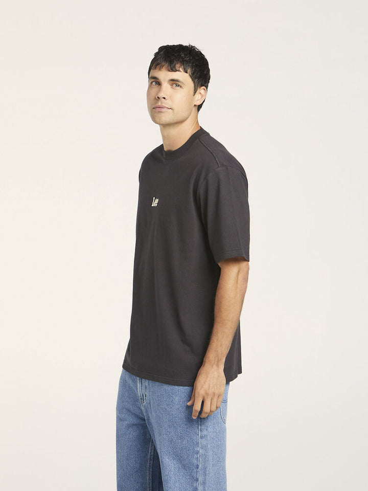 Lee Jeans Altos Baggy Tee - Worn Black