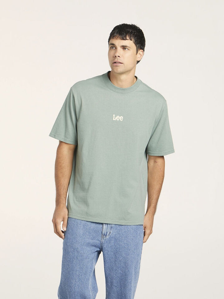 Lee Jeans Altos Baggy Tee - Smokey Jade