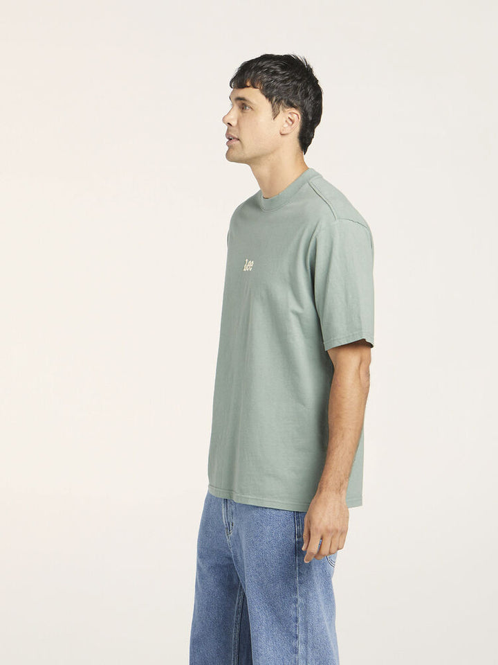 Lee Jeans Altos Baggy Tee - Smokey Jade