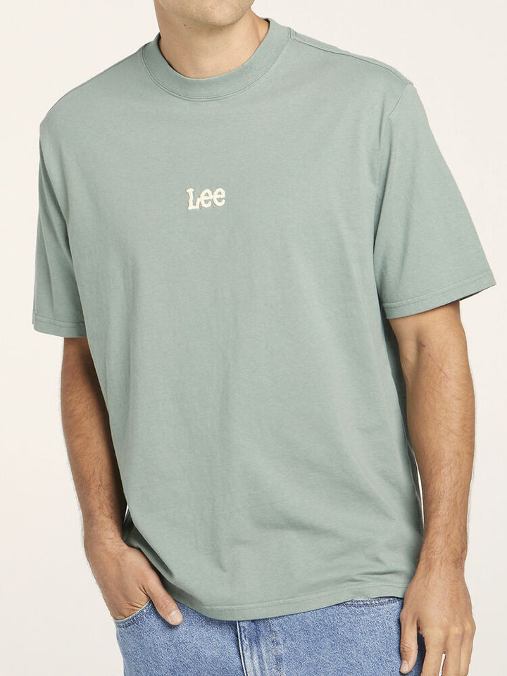 Lee Jeans Altos Baggy Tee - Smokey Jade