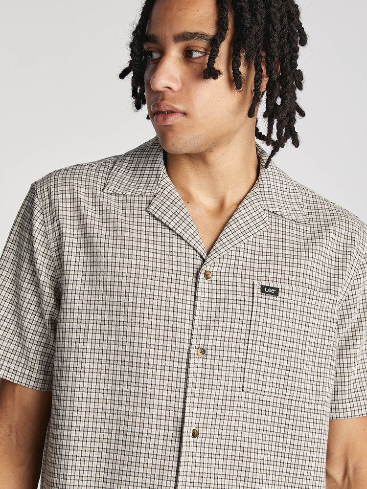 Lee Jeans Lee Holiday Shirt - Ecru Check