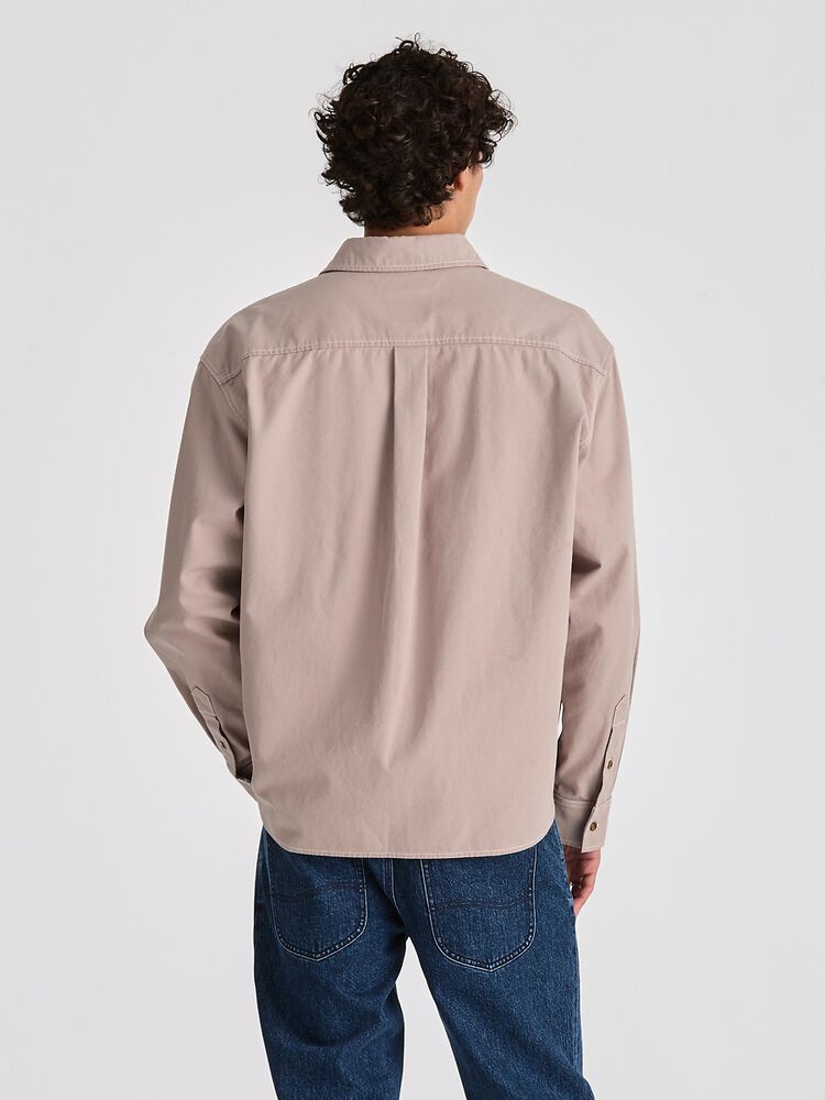 Lee Jeans Park Long Sleeve Shirt - Concrete