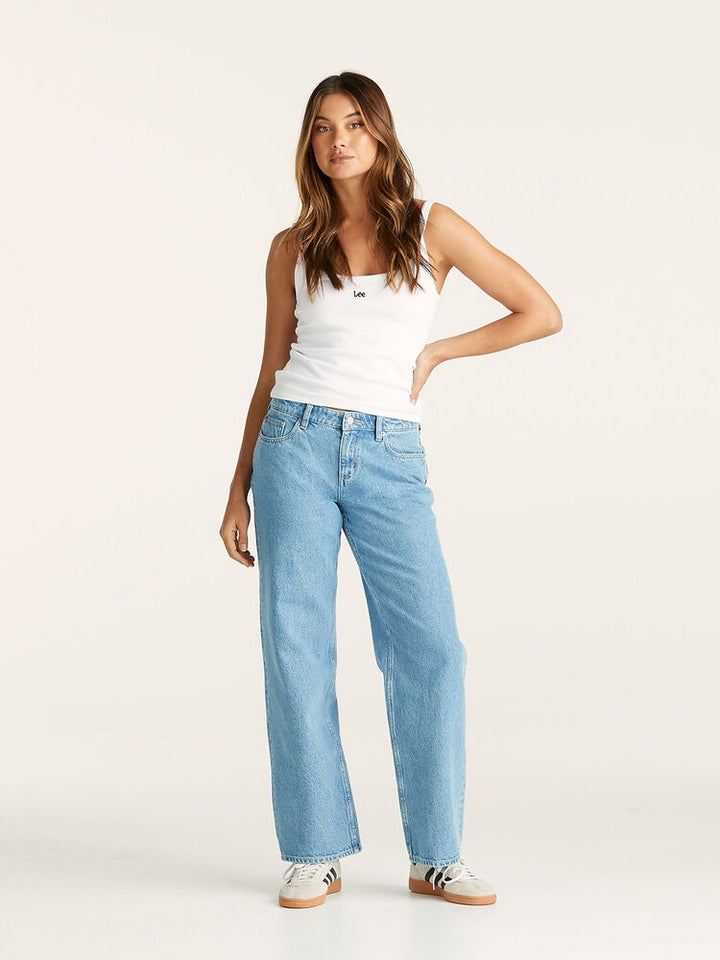 Lee Jeans Low Baggy Jean - Brooklyn Blue