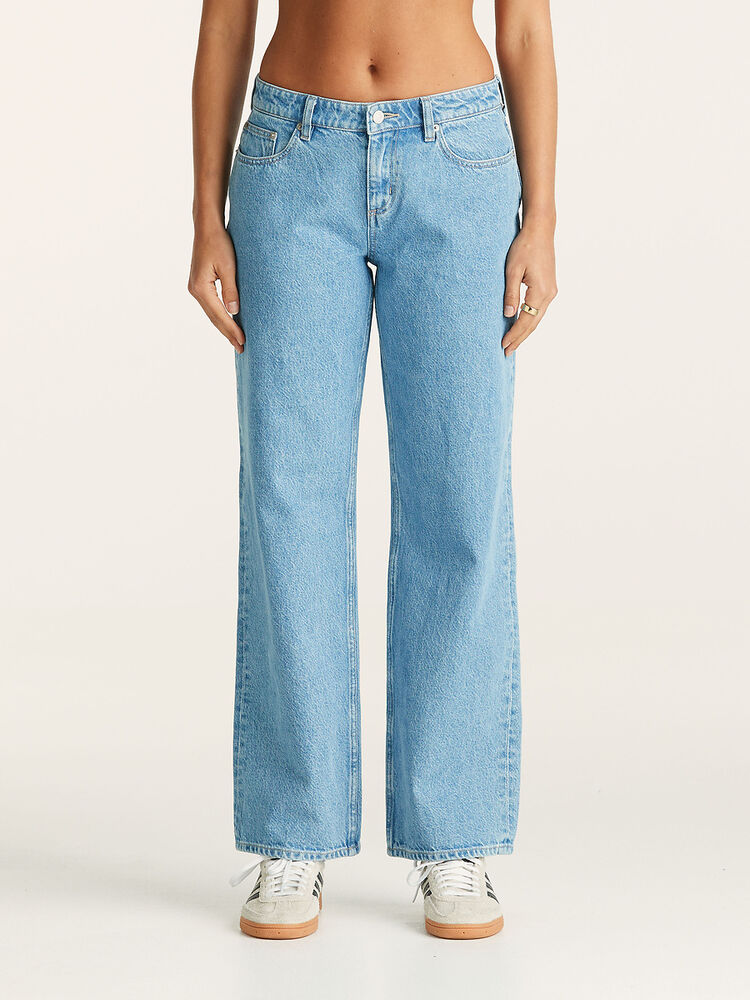 Lee Jeans Low Baggy Jean - Brooklyn Blue