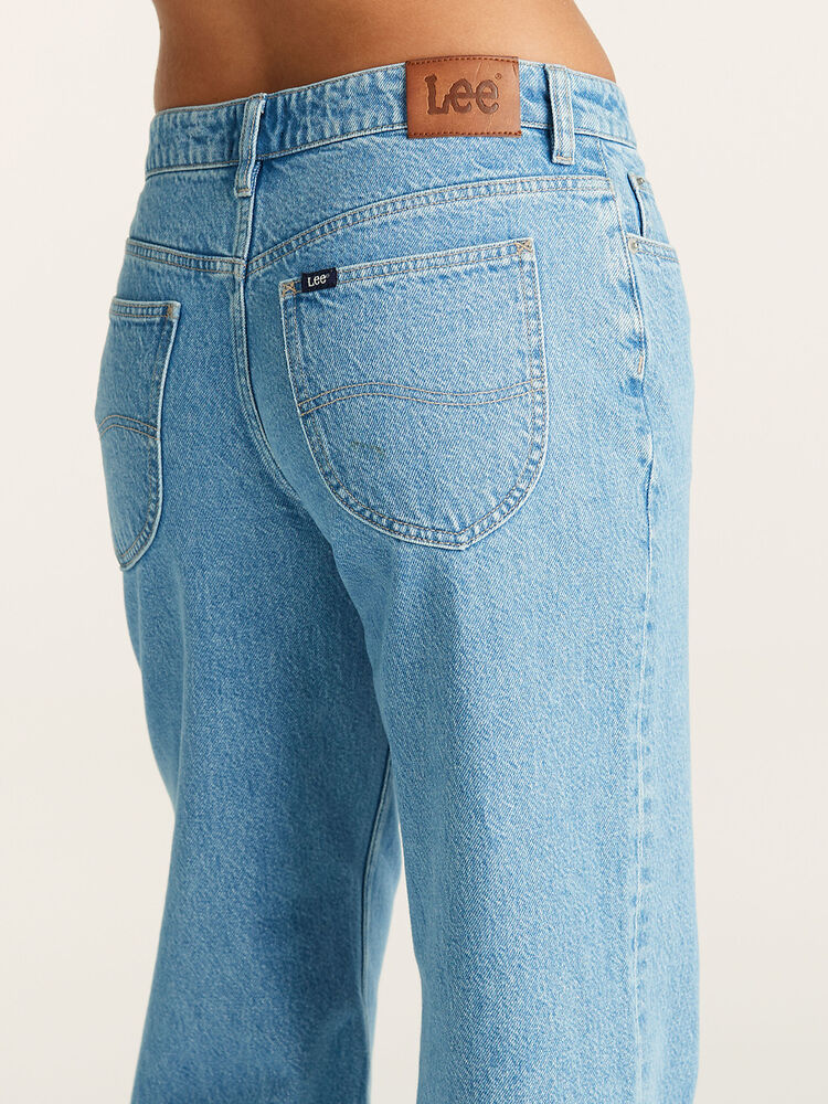 Lee Jeans Low Baggy Jean - Brooklyn Blue