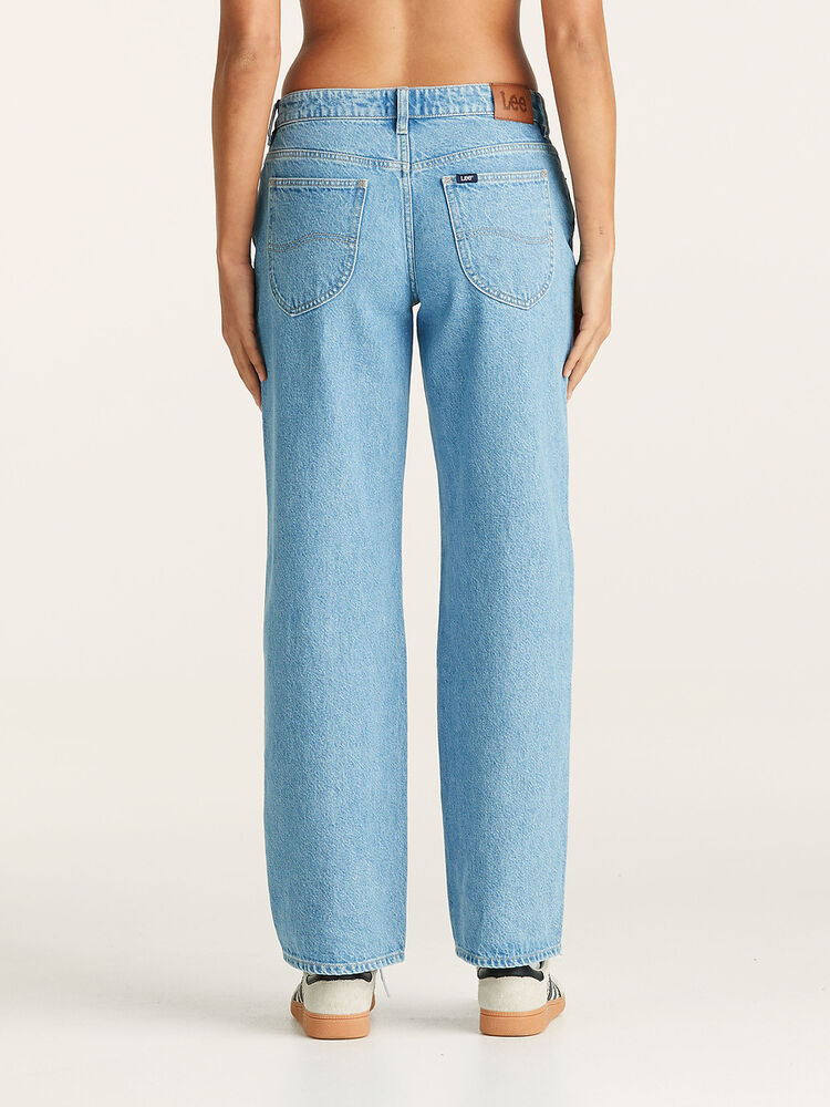 Lee Jeans Low Baggy Jean - Brooklyn Blue