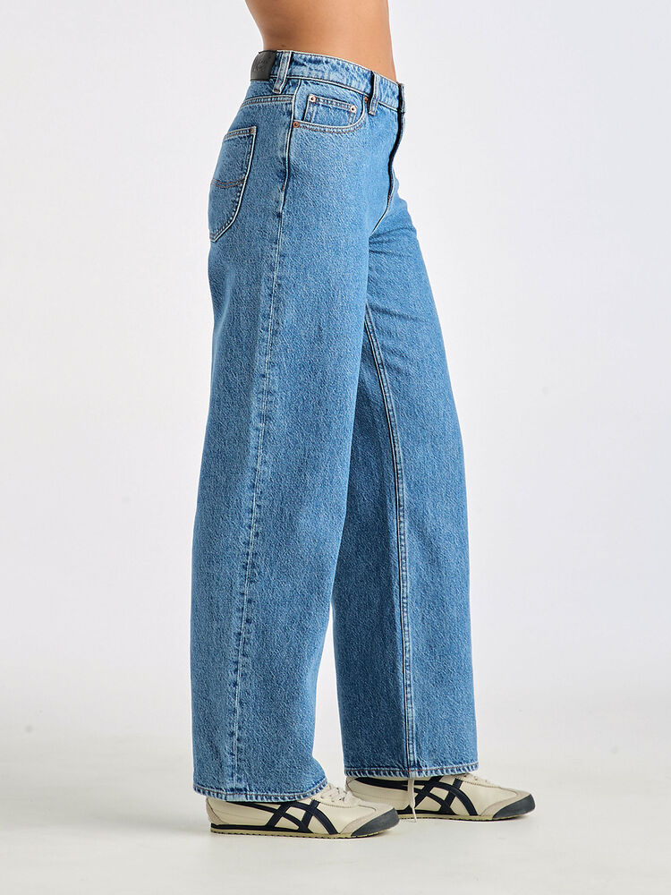 Lee Jeans Mid Baggy Regular Length Jean - Bold Blue