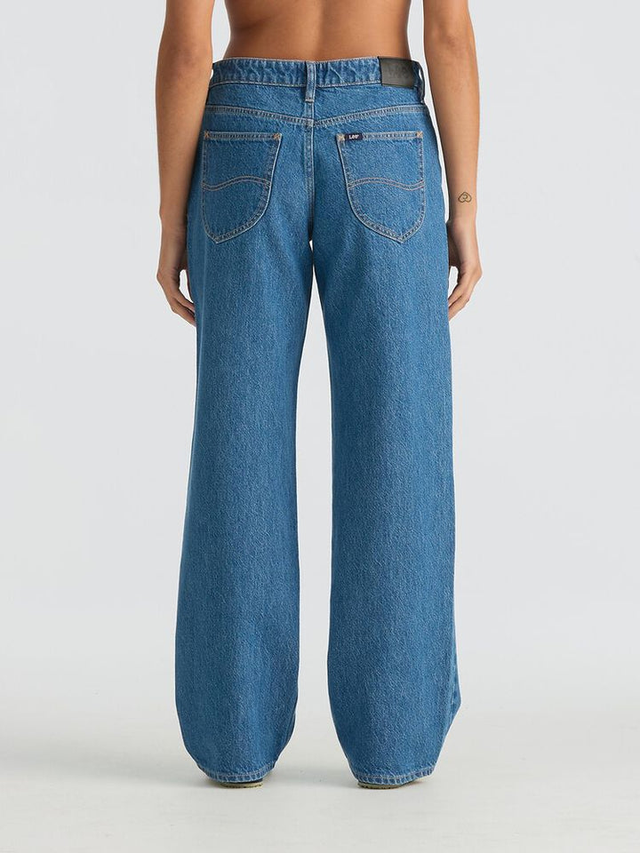Lee Jeans Low Baggy Jean - Blue Quarter