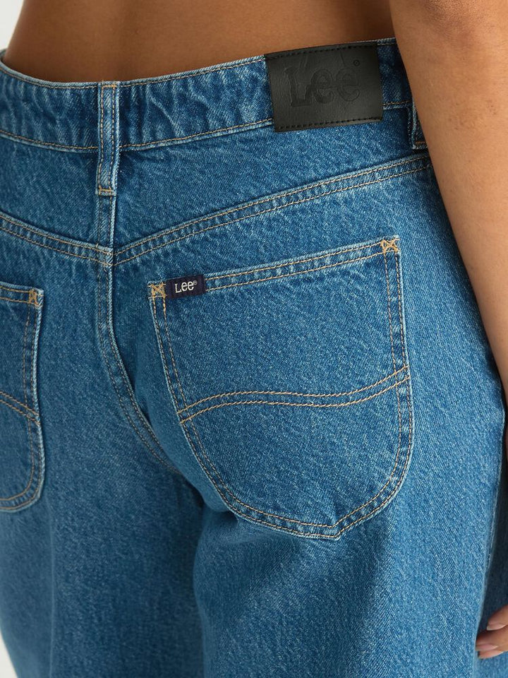 Lee Jeans Low Baggy Jean - Blue Quarter