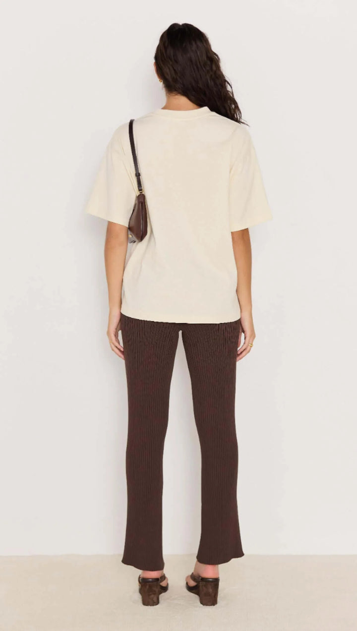 MinkPink Lumi Oversize Tee - Cream