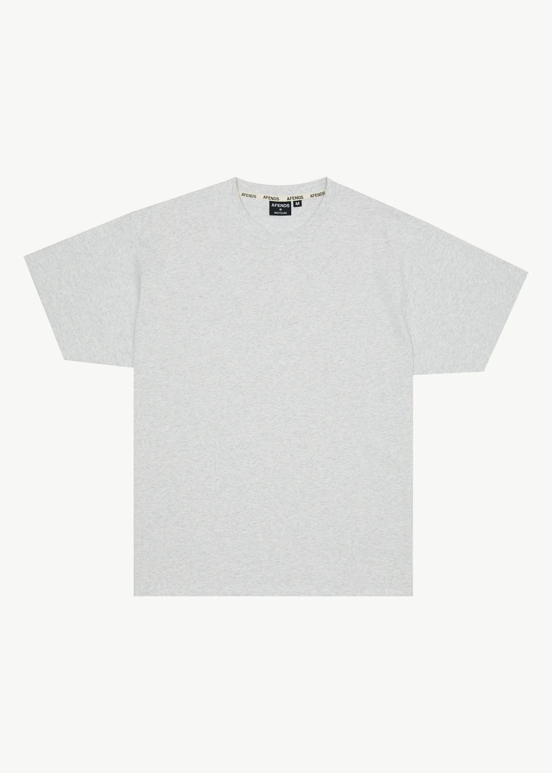 Afends Genesis Recycled Heavy Boxy Tee - Grey Marle