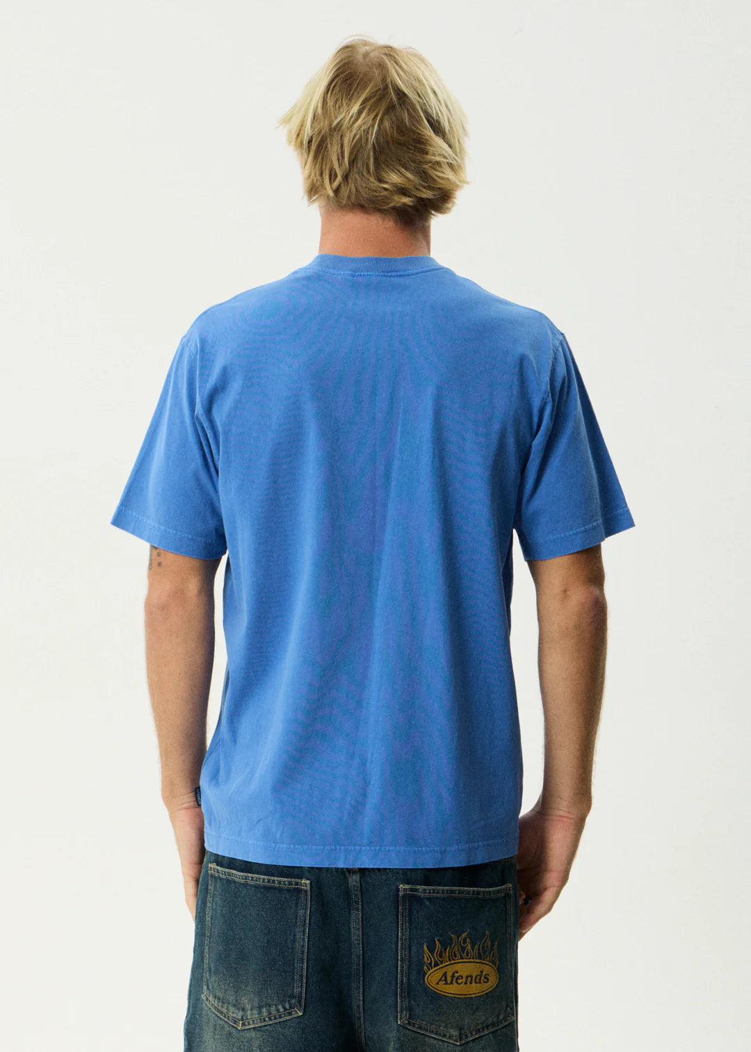 Afends Vinyl Retro Tee-Washed Marina