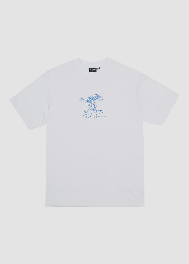 Afends Flyn Retro Tee-White