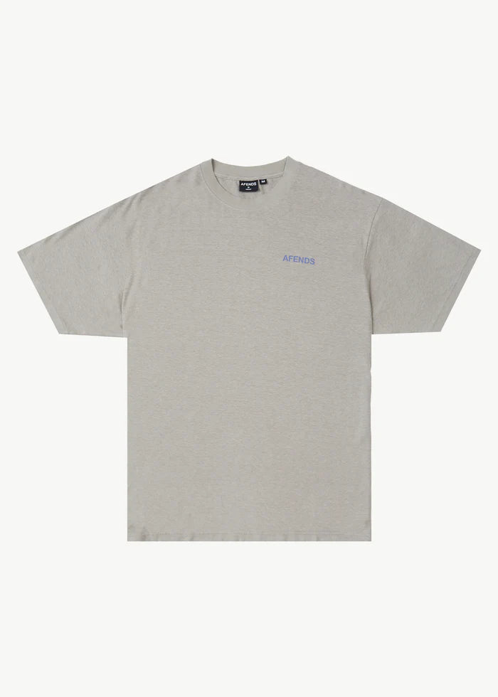 Afends Staple Hemp Boxy Fit Tee - Olive