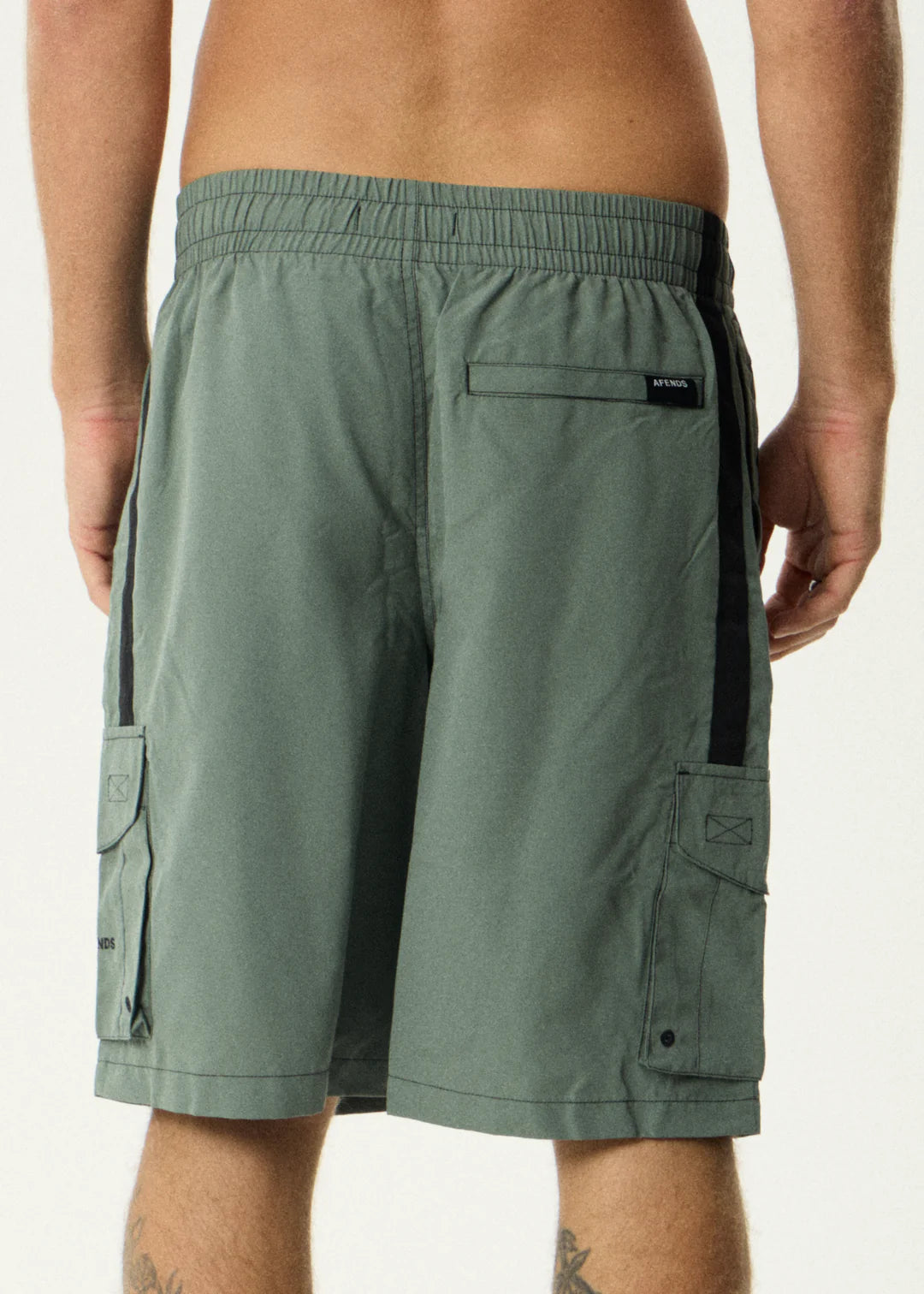 Afends House Related Recycled Cargo Short 20"-Sycamore