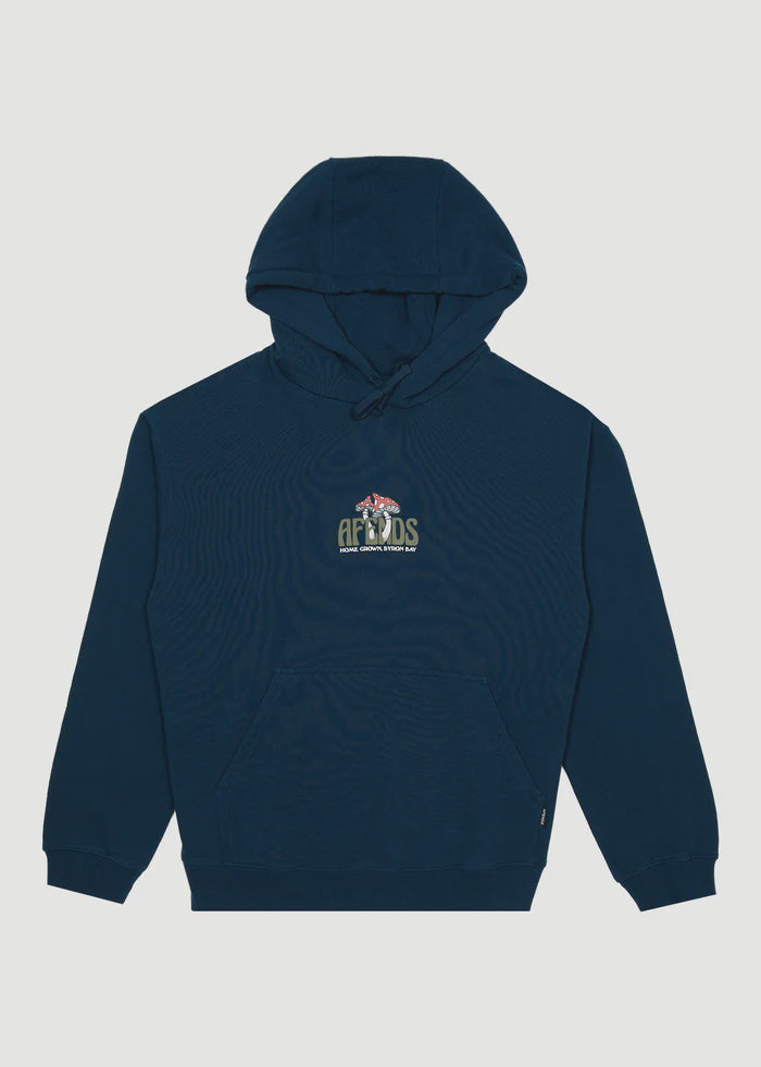 Afends Let It Grow Pull On Hood- Navy