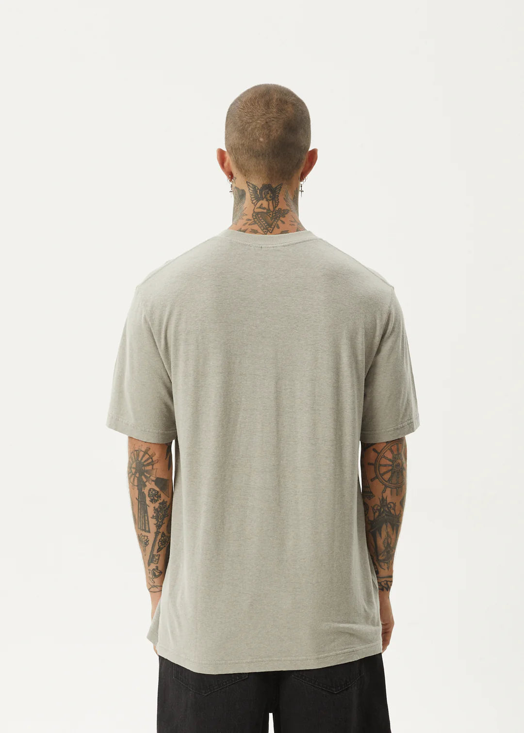 Afends Fruiting Hemp Retro Fit Tee - Olive