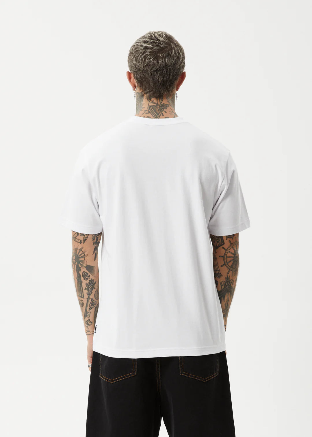 Afends Home Recycled Retro Fit Tee - White