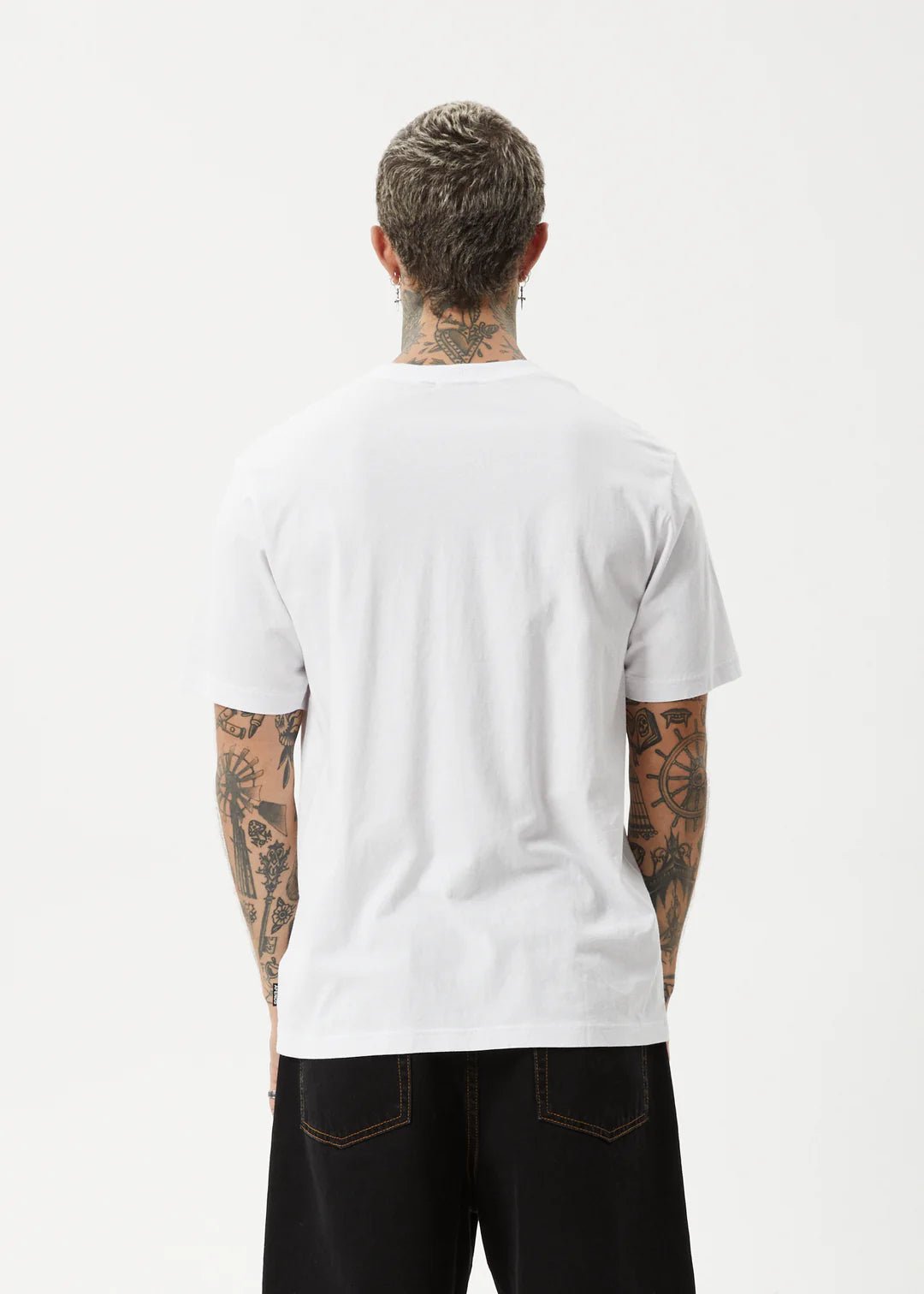 Afends Creator Retro Fit Tee - White