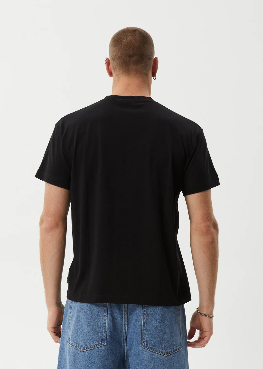 Afends Take A Trip Recycled Boxy Fit Tee - Black