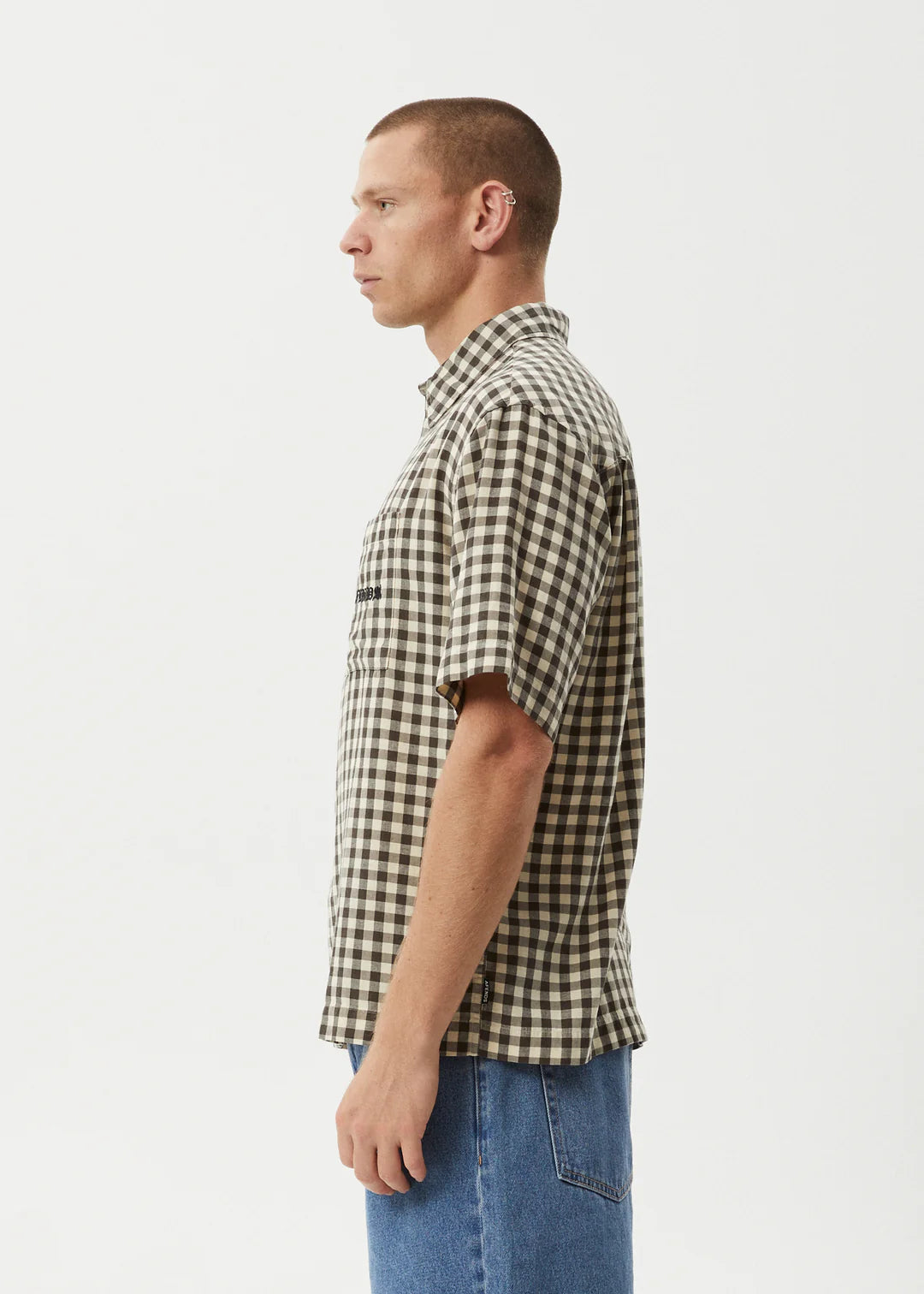 Afends Gambet Recycled Short Sleeve Shirt - Sand