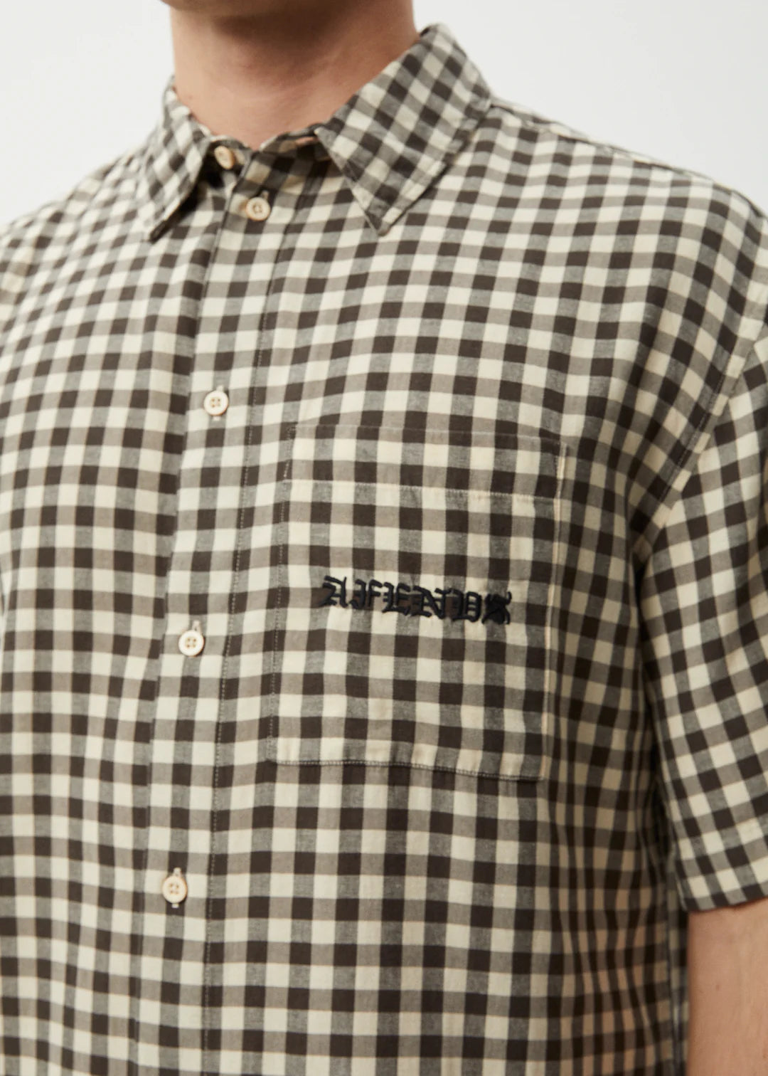 Afends Gambet Recycled Short Sleeve Shirt - Sand