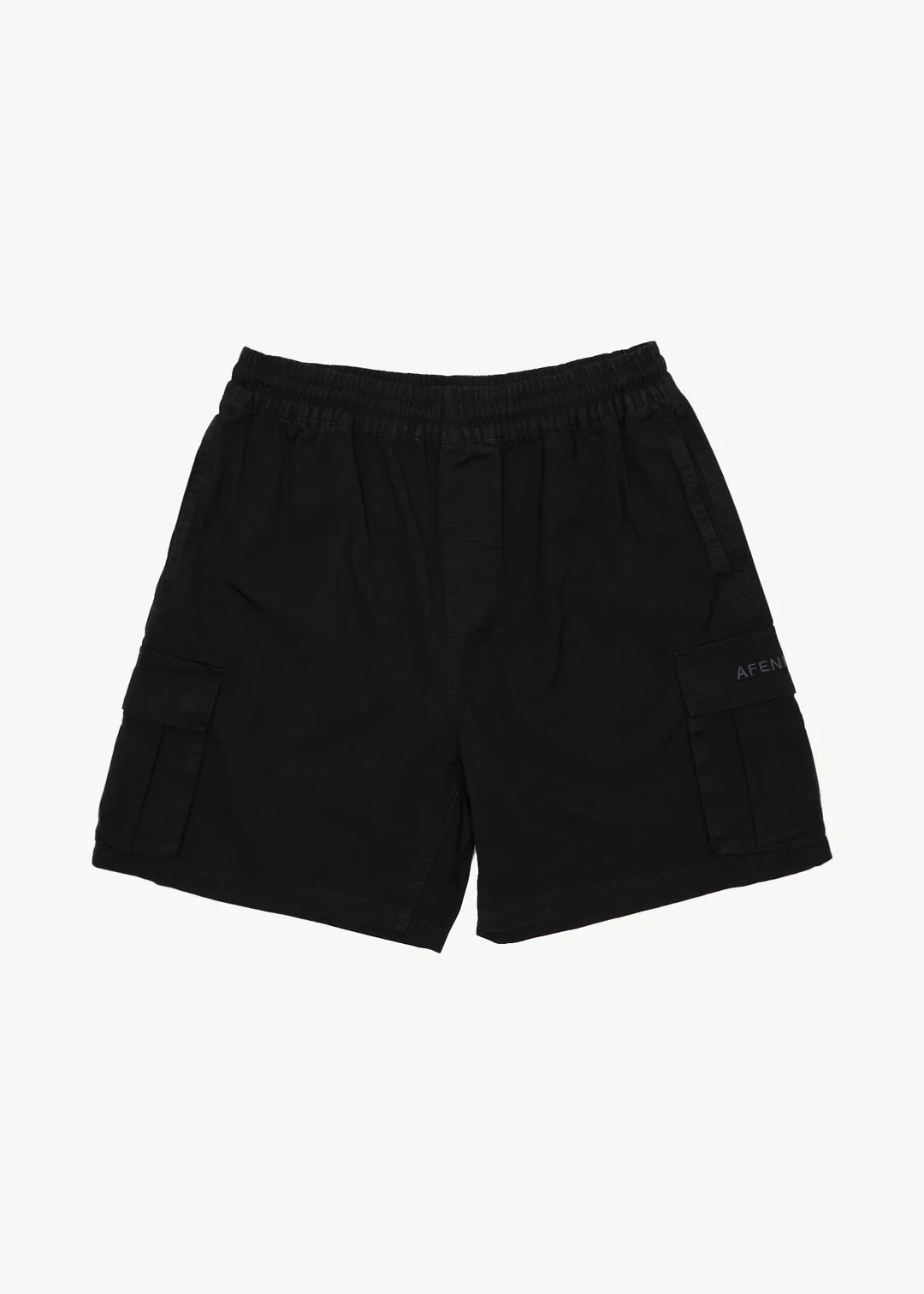 Afends Ripped Out 98 Oversized Cargo Short 20" - Black