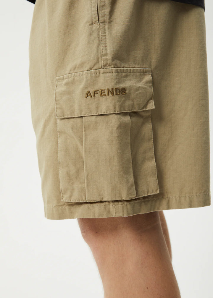 Afends Ripped Out 98 Oversized Cargo Short 20" - Boa