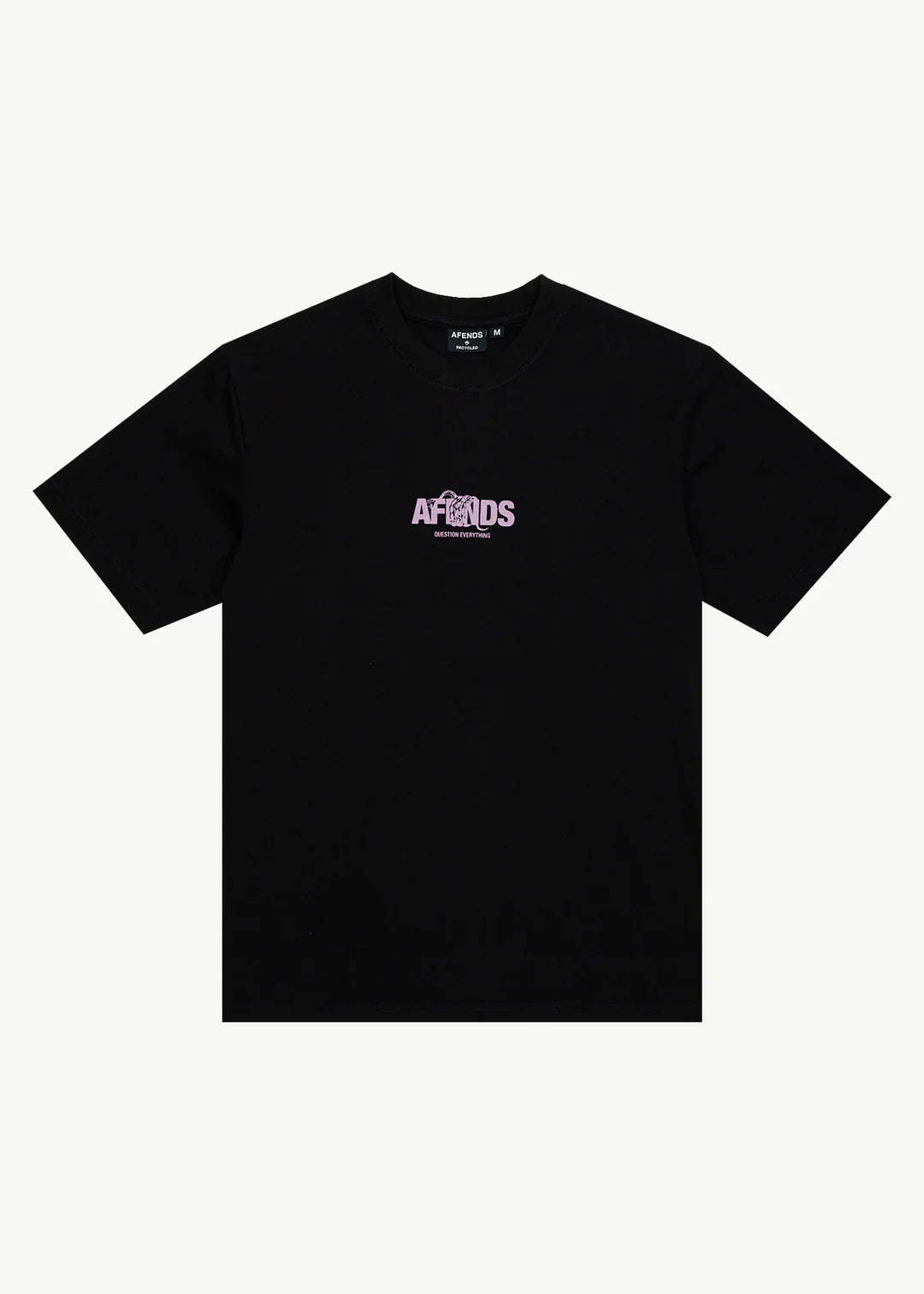 Afends Tread Retro Fit Tee - Black