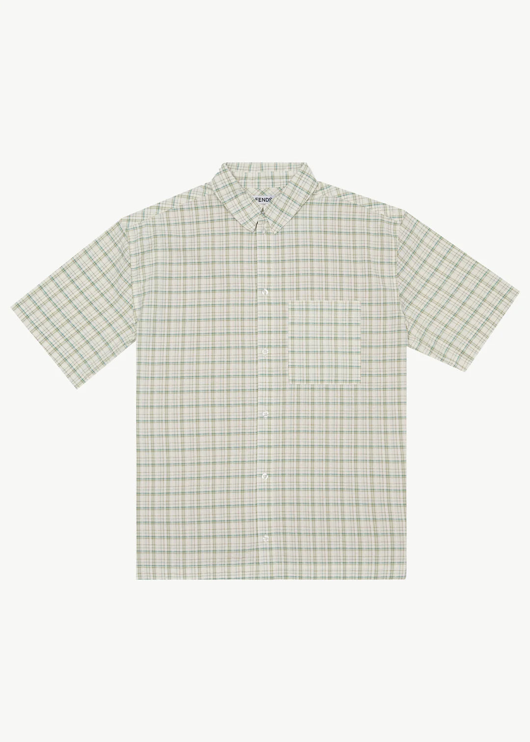 Afends Legacy Organic Short Sleeve Shirt - Boa Check