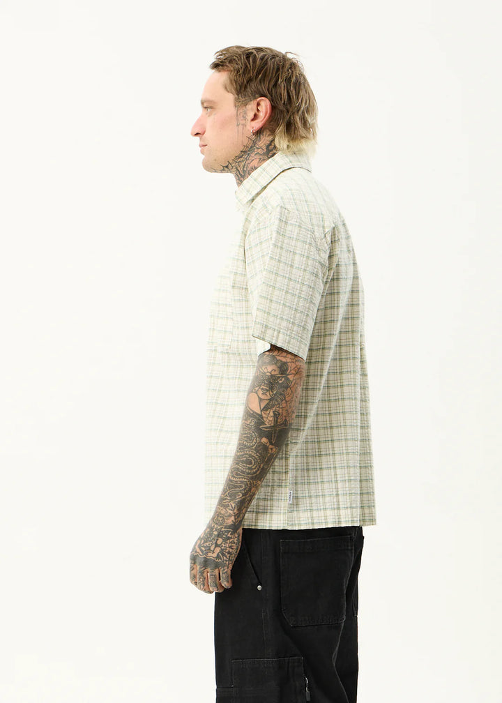 Afends Legacy Organic Short Sleeve Shirt - Boa Check