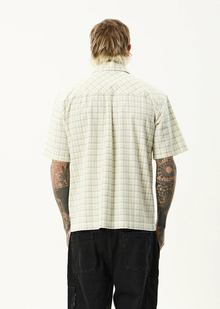 Afends Legacy Organic Short Sleeve Shirt - Boa Check