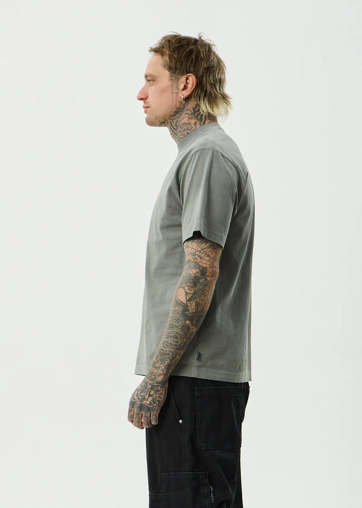 Afends Angel Boy Retro Tee - Washed Sycamore