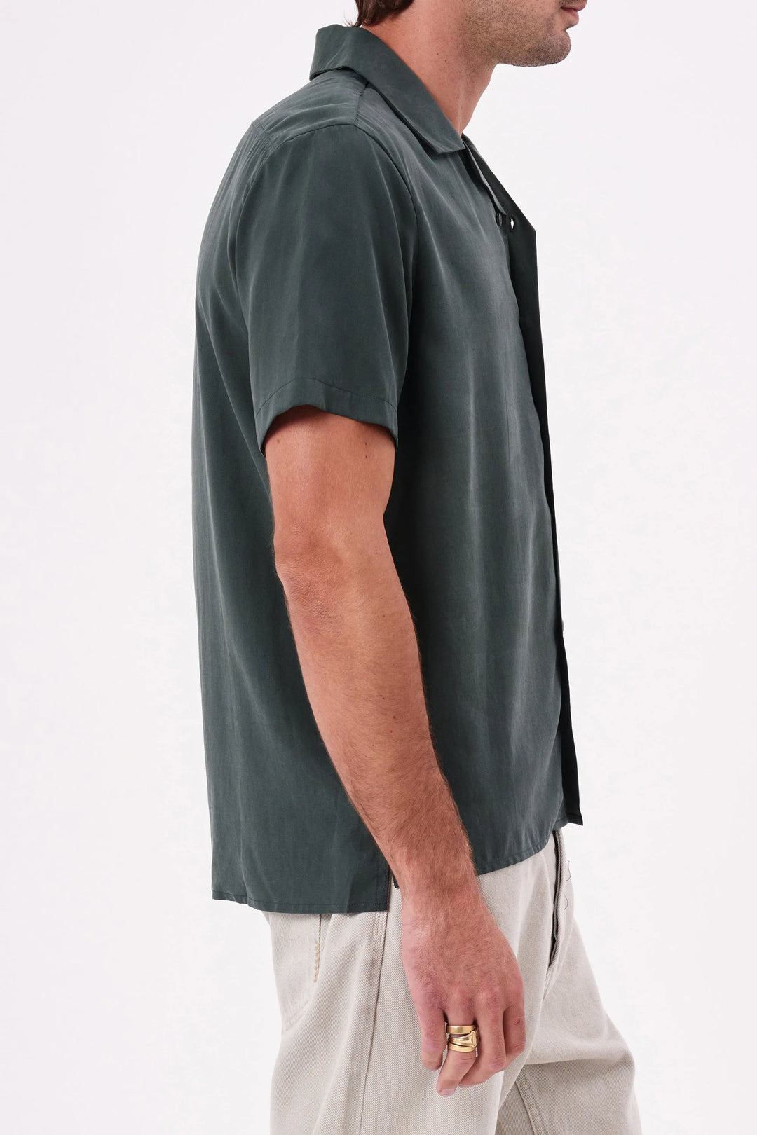 Neuw Denim Cave Short Sleeve Shirt - Verde