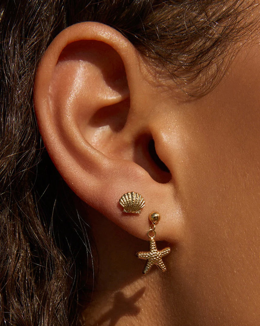 Arms Of Eve Shelli Gold Studs