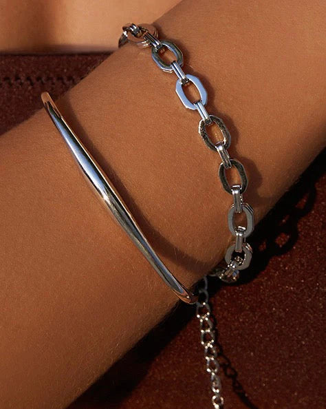 Arms Of Eve Madison Silver Cuff Bracelet