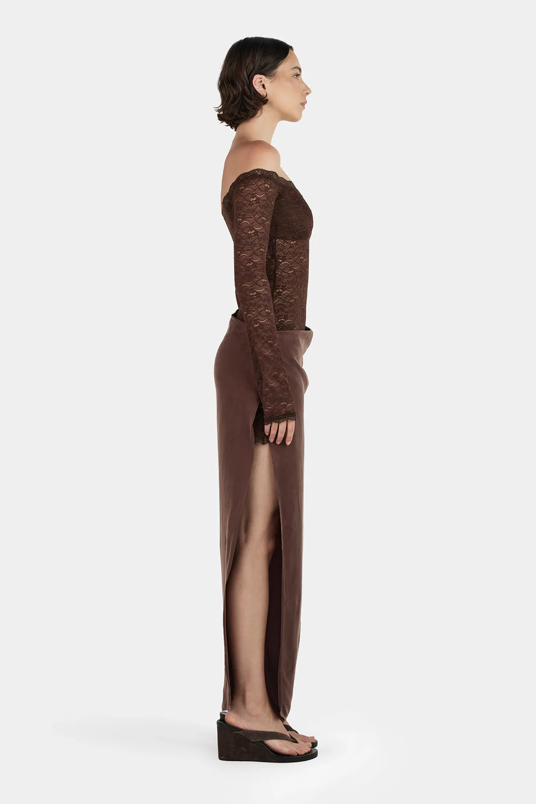 Ownley Margarita Dress - Chocolate