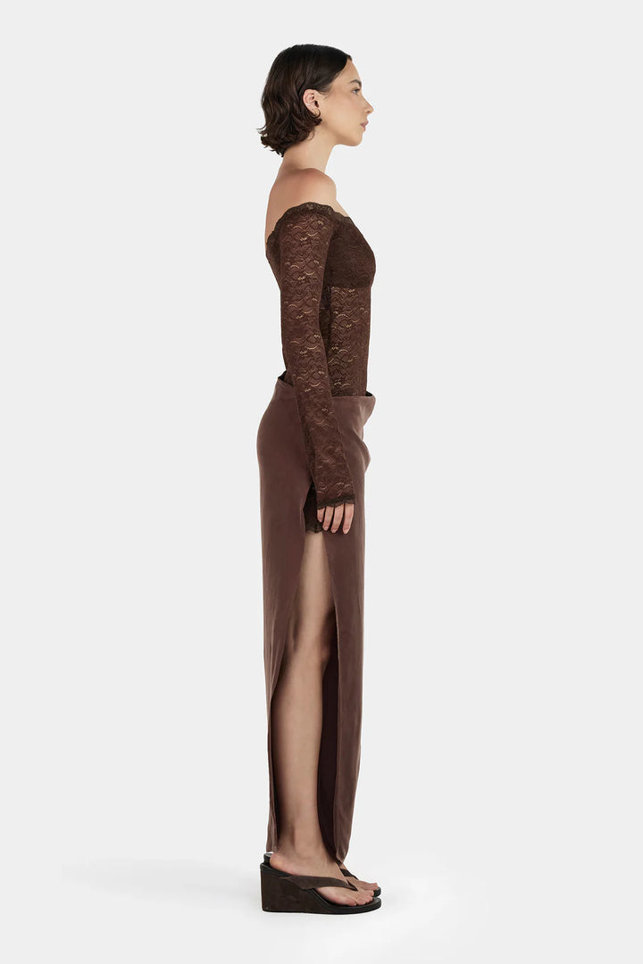 Ownley Margarita Dress - Chocolate