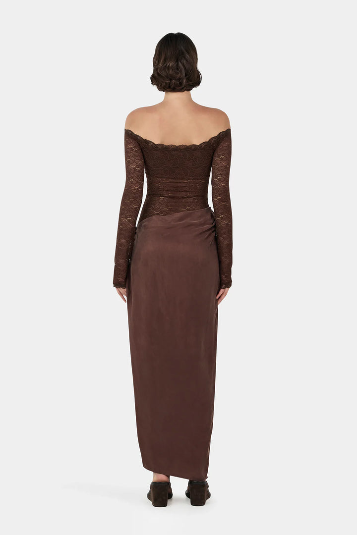 Ownley Margarita Dress - Chocolate