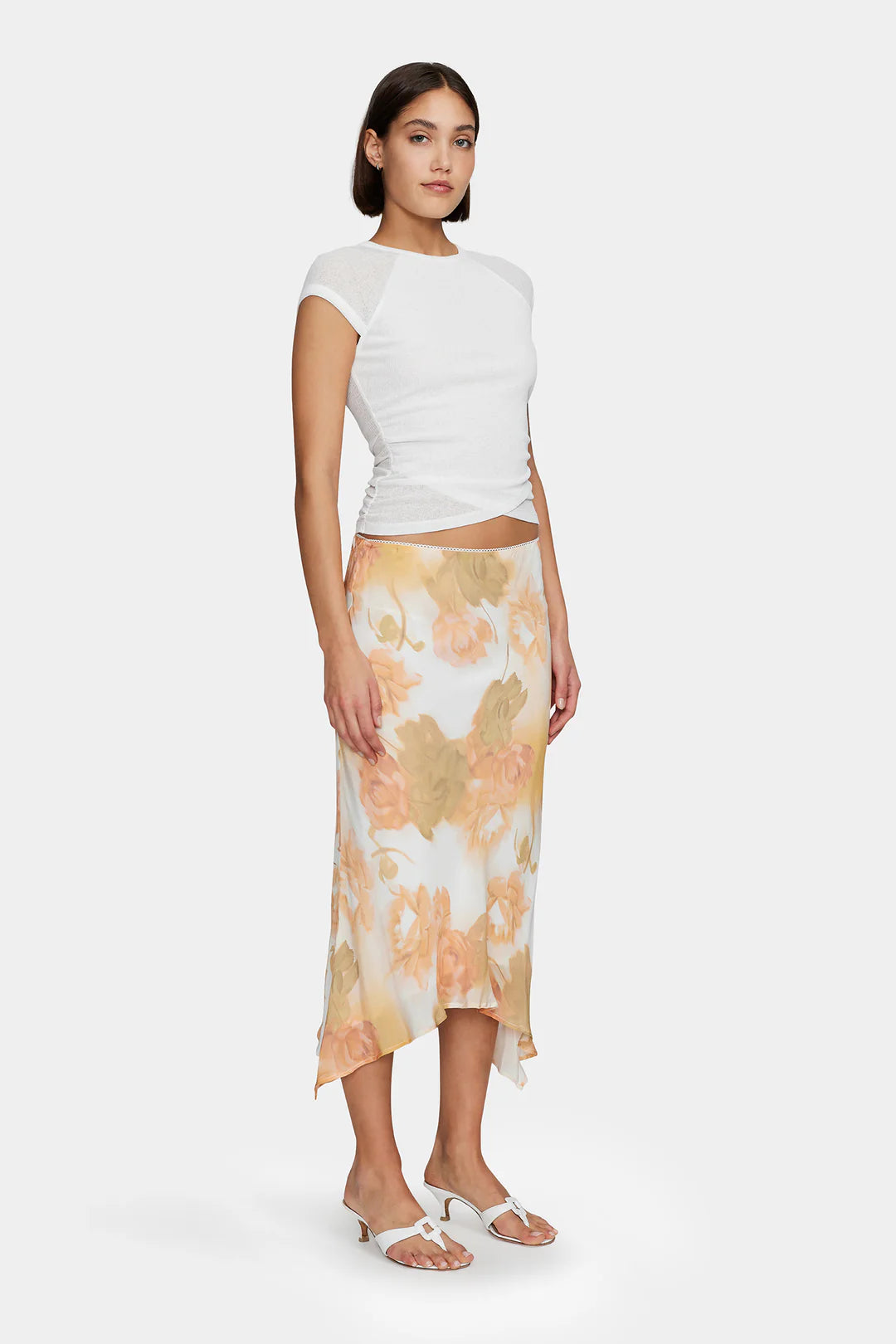 Ownley Martha Baby Tee - White