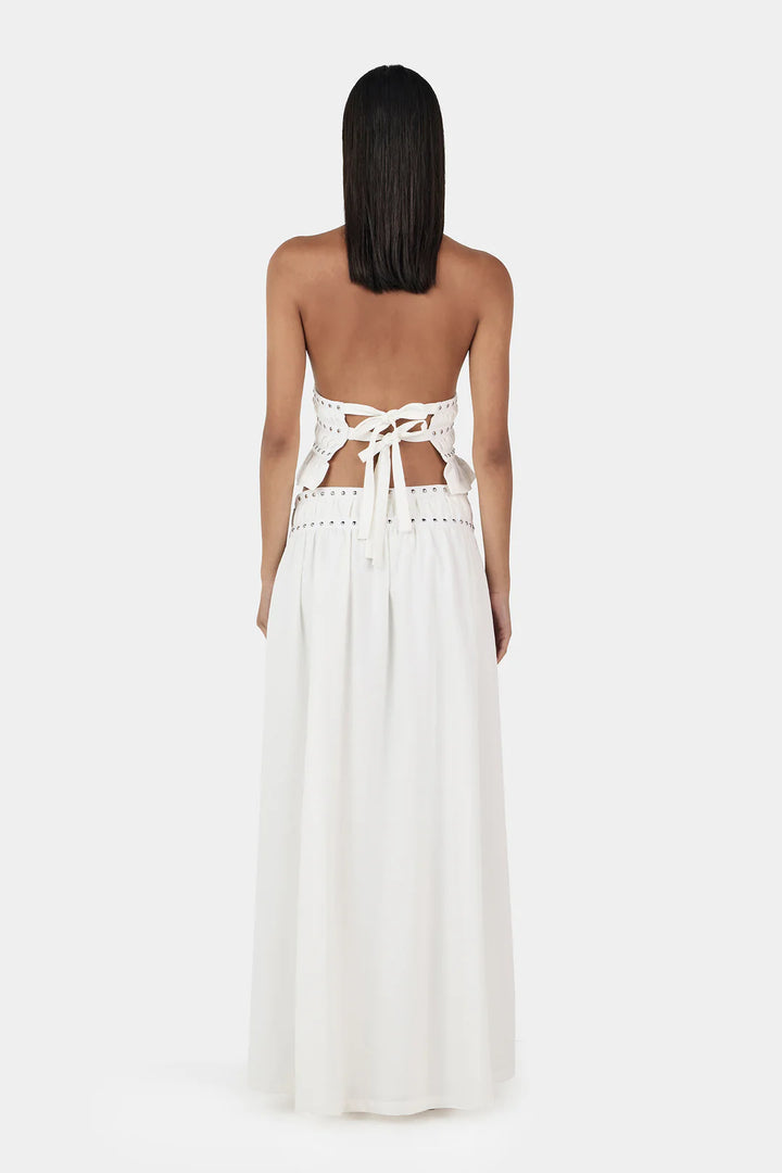 Ownley Mavis Studded Top-Ivory