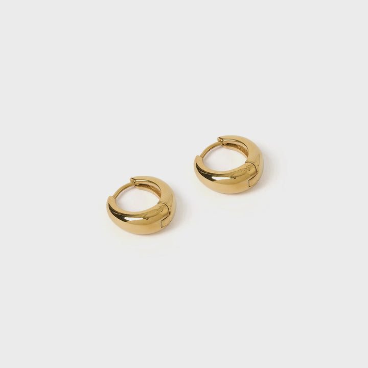 Arms Of Eve Max Gold Earrings - Maxi 16mm