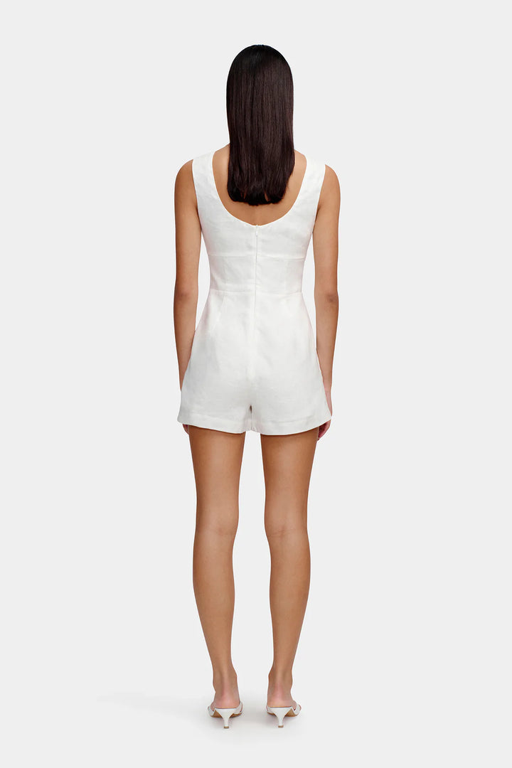 Ownley Millie Romper - Ivory