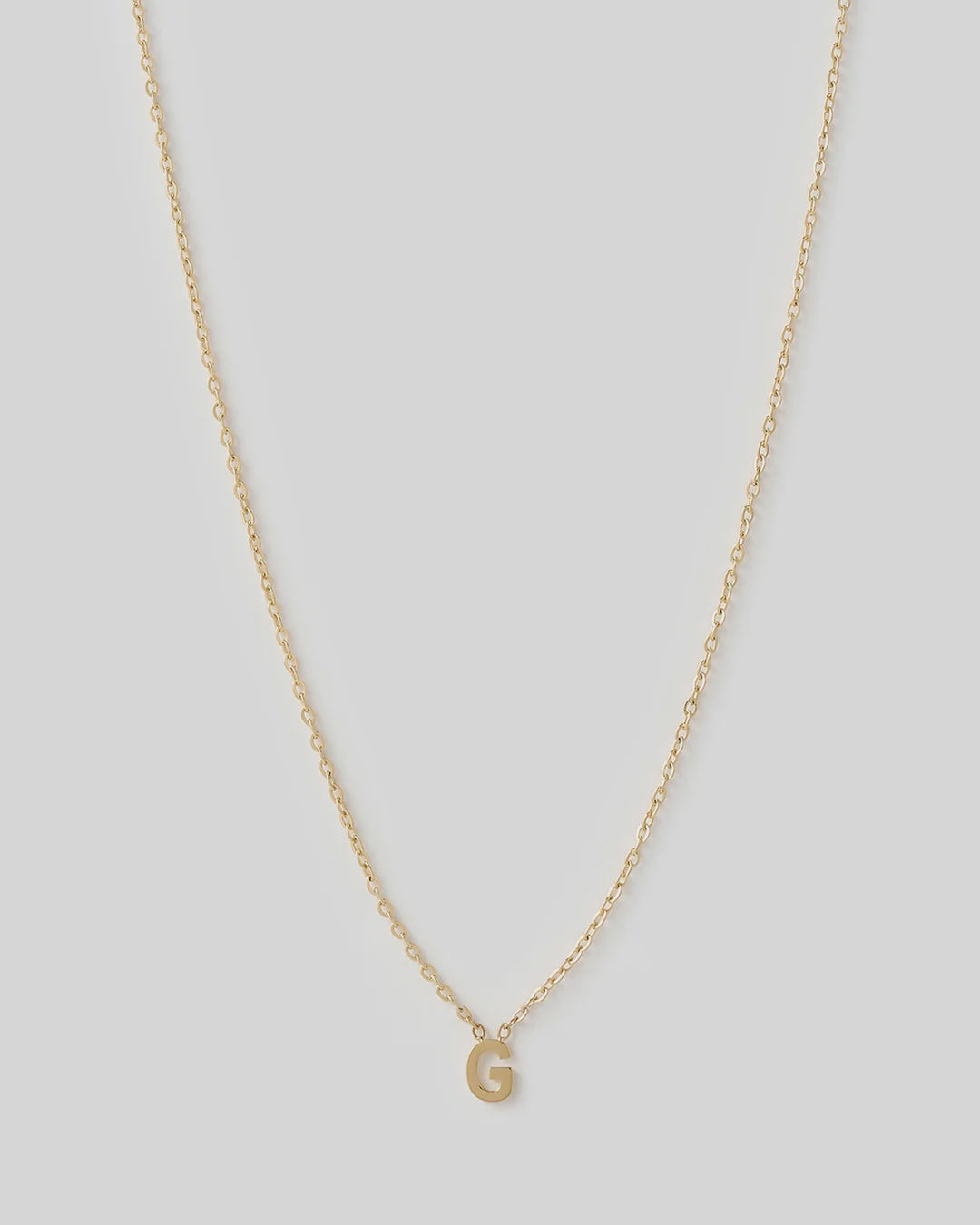 Arms Of Eve Mini Initial Necklace - G