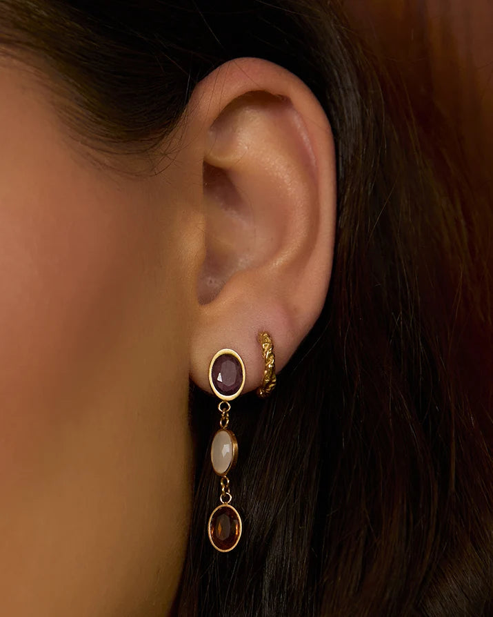 Arms Of Eve Sandra Gold Earrings