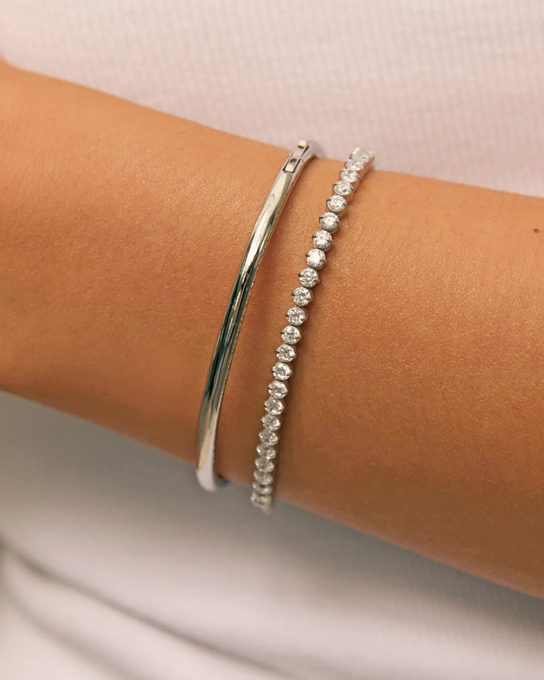 Arms Of Eve Allegra Tennis Bracelet Silver