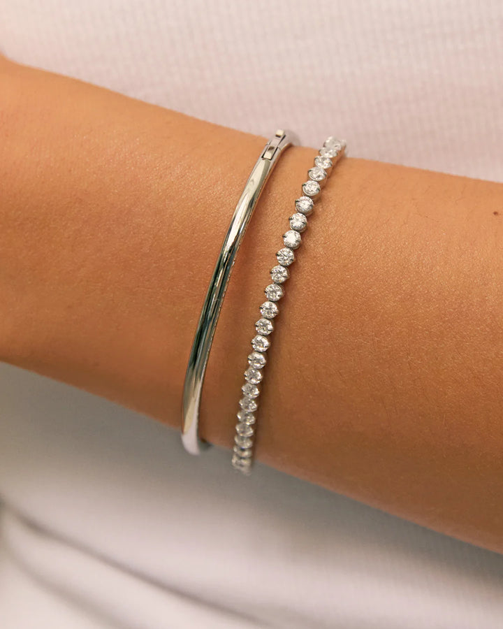 Arms Of Eve Allegra Tennis Bracelet Silver